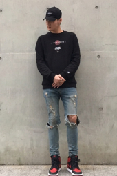 BLACK HOODY_이요한