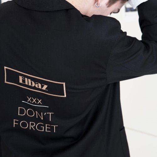 라메르마메종(LA MER MA MAISON) NEEDLEPOINT JACKET BLACK - 196,000원 | 무신사 스토어 - 셀렉트숍