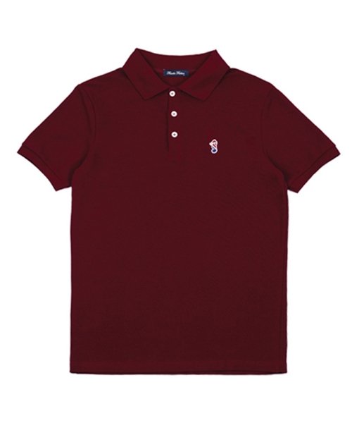 땡스파더(THANKS FATHER) Polo Shirt - Wine - 24,800원 | 무신사 스토어 - 셀렉트숍