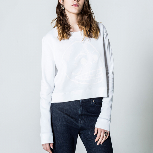 칩먼데이(CHEAP MONDAY) EXACT SWEAT SKULL W0337944 WHI - 73,000원 | 무신사 스토어 - 셀렉트숍 무신사 스토어 - 셀렉트숍