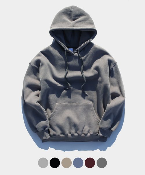J double napping hood darkgray(HJHD2050)