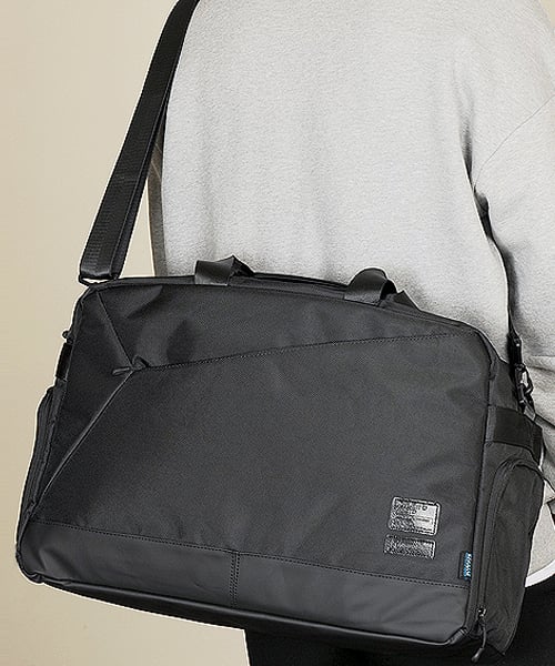 REQUIRE BOSTON BAG / BLACK