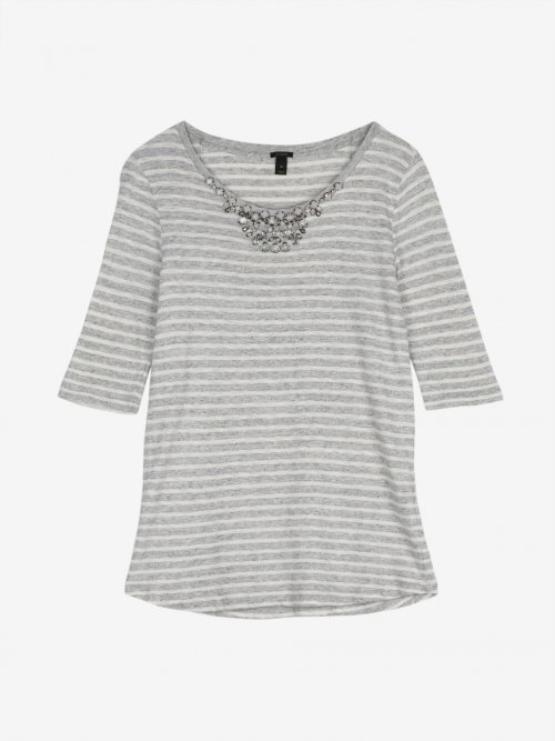 제이크루(JCREW) 비즈 스트라이프 티셔츠 - 12,000원 | 무신사 스토어