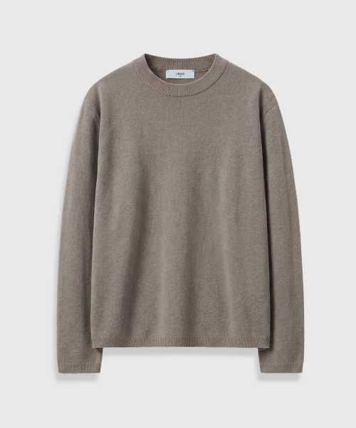 Hwaran Semiover Knit Mocha Beige