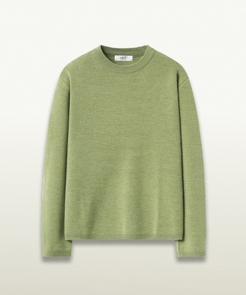 Hwaran Semiover Knit Avocado