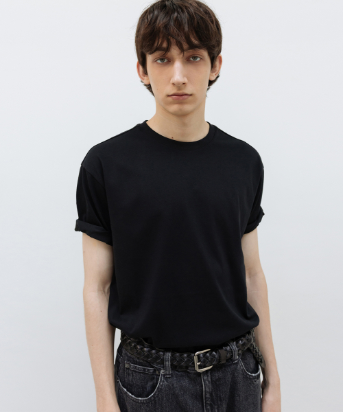 SUPIMA Cotton Premium T-Shirt BLACK