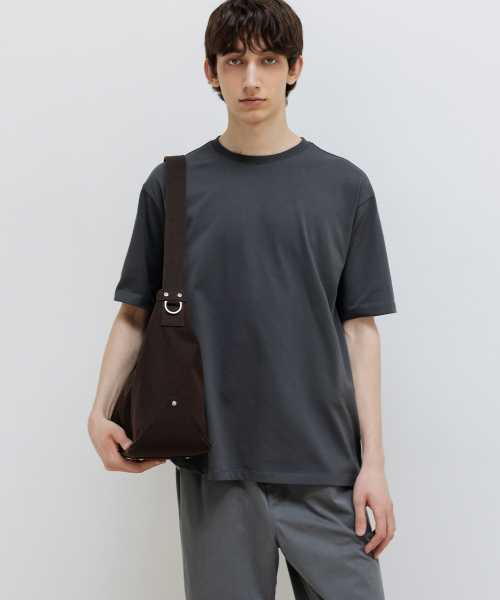 SUPIMA Cotton Premium T-Shirt DARK GREY