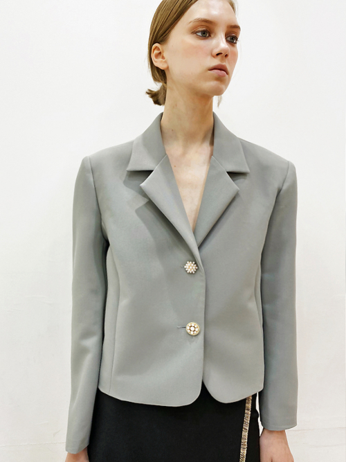 Pearl Crop Ash Skyblue JK