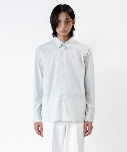 [BLACK LABEL] SOLID SHIRT MINT GREEN