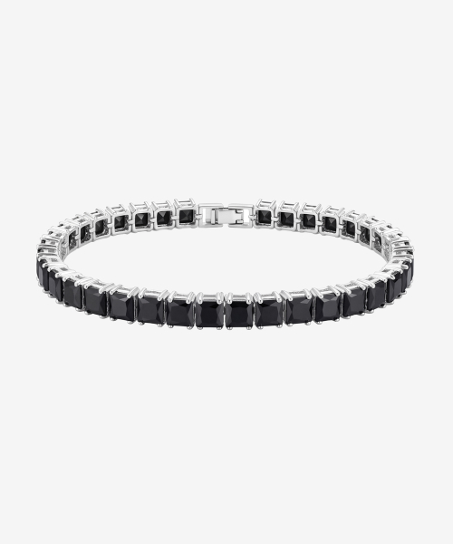 square cubic train bracelet