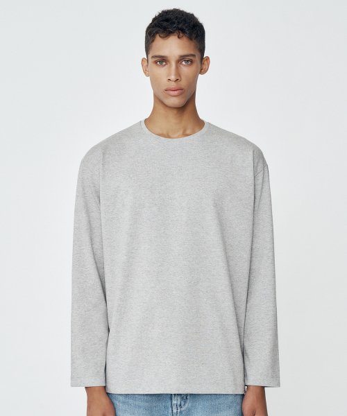 UNISEX 365 ROUND LONG SLEEVE T-SHIRT BLACK
