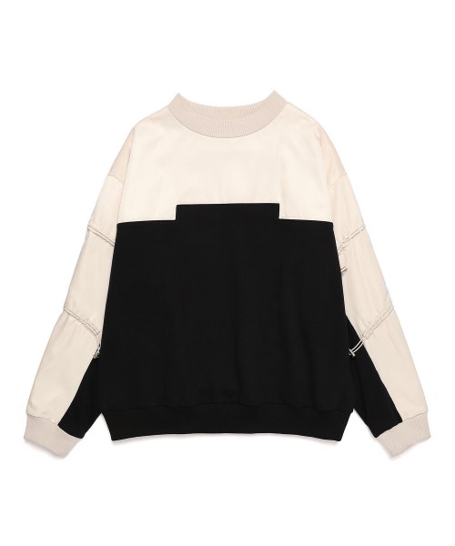 STRING DETAIL SWEAT SHIRT