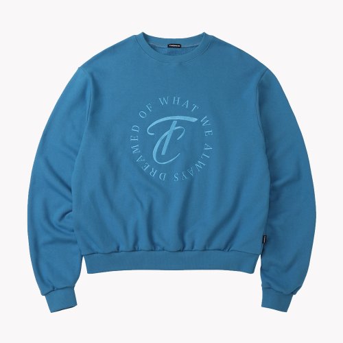 LOGO SWEAT SHIRTS_BLUE