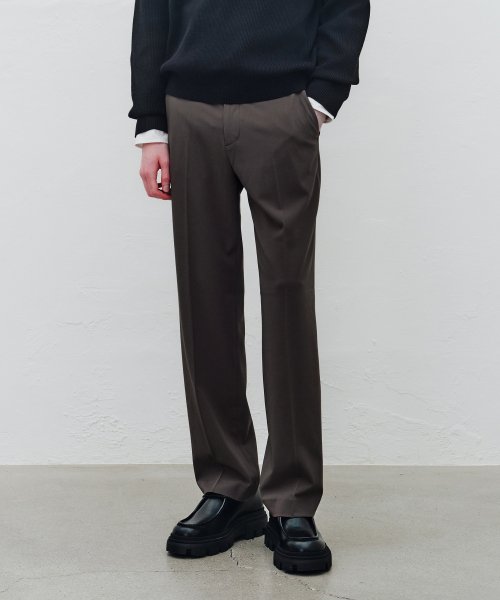 [SMART]Do Good_Semi Wide Banding Slacks - 4 color MAPT2103