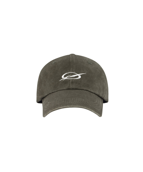 WASHED LOGO CAP - BROWN