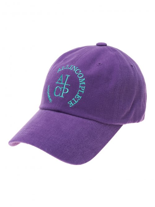 Round Logo Ball Cap (Purple)