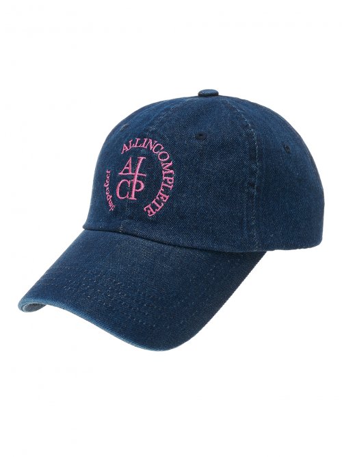 Round Logo Ball Cap (Dark Blue Denim)