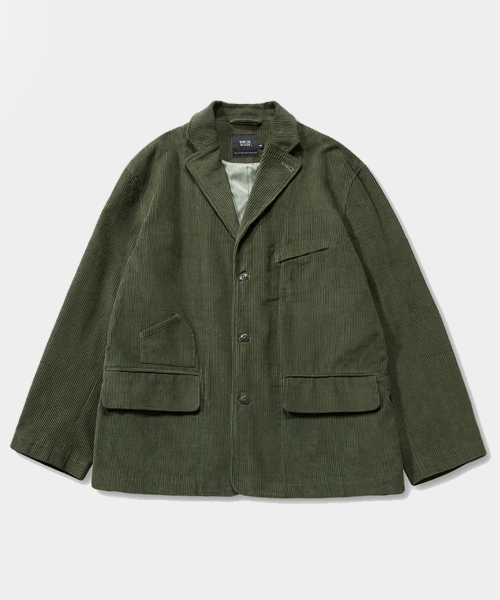 CORDUROY FATIGUE JACKET_OLIVE