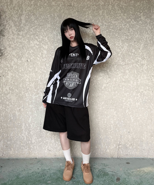 OFF ROAD MESH LONG SLEEVE BLACK