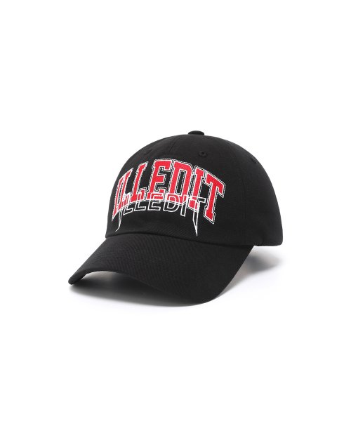 ARCH LOGO BALLCAP BLACKRED
