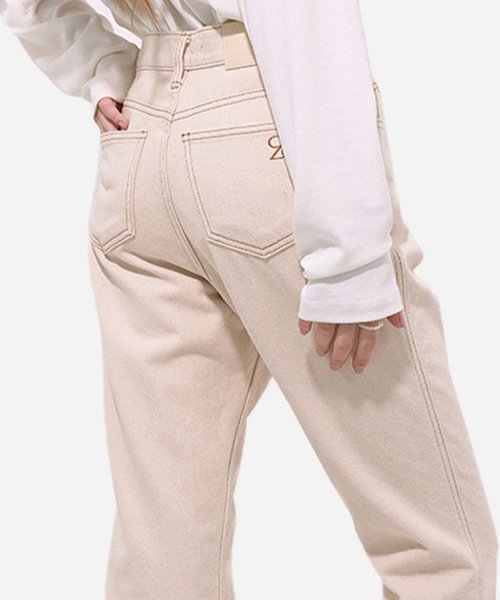 SAC 로고 네츄럴 베이직 데님 4W223X302