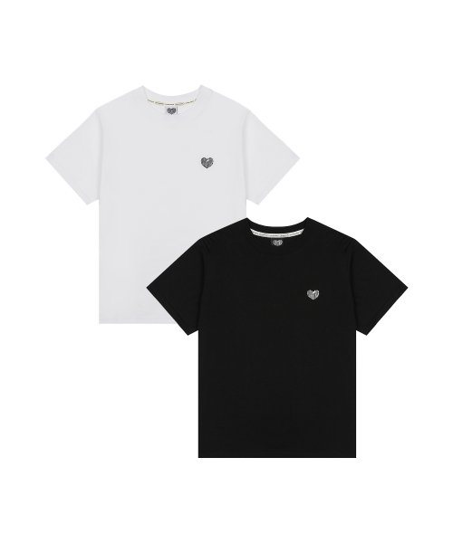 SU 2PACK HEART TEE