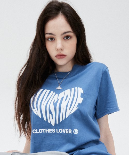 SU HEART LOGO TEE(2COLOR)