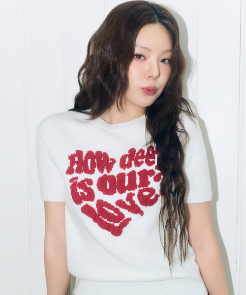 DN BOUCLE LOVE KNIT(IVORY)