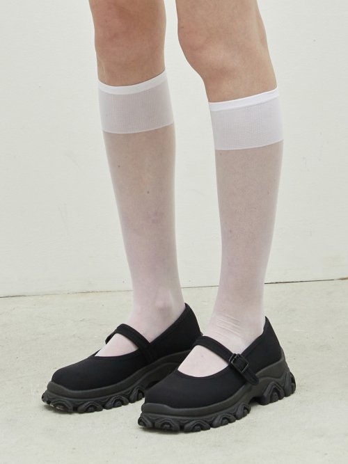 Rough Maryjane Loafers (att1001)