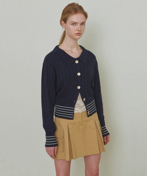 Marina Cardigan_Navy