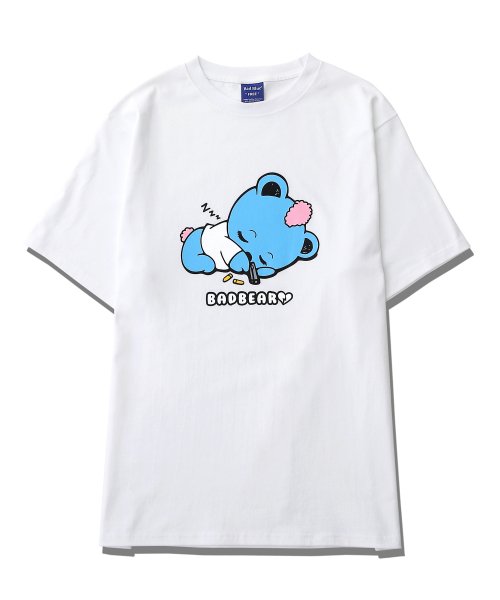 Baby BadBear Oversized Tee White