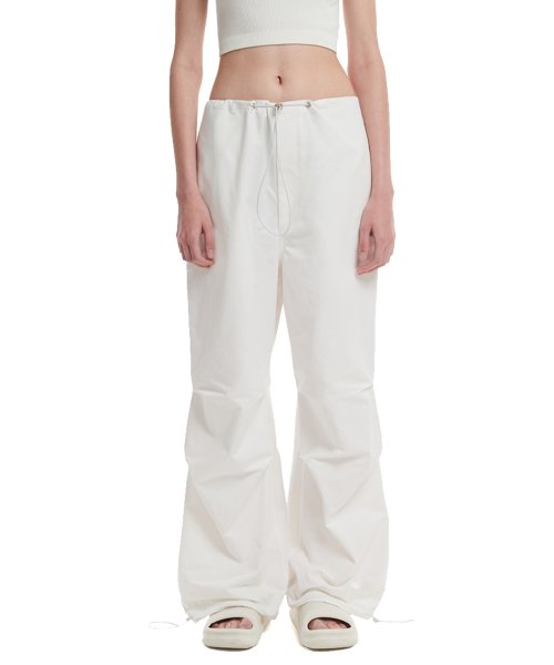Drawstring Pants_White