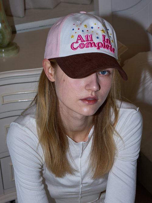 Stella Retro Ball Cap (Brown & CherryBlossom)