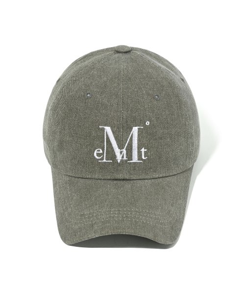 Signature ball cap (Dyeing khaki)