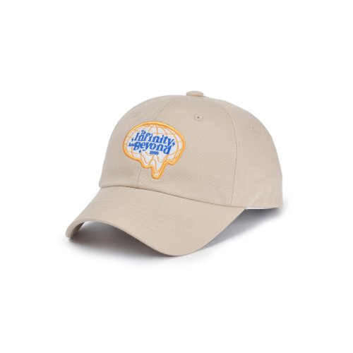 INFINITY EMBLEM BALL CAP BEIGE