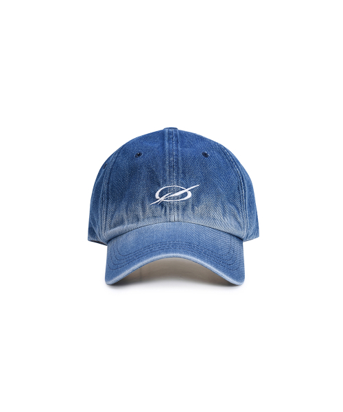 Denim Logo cap - Deep blue