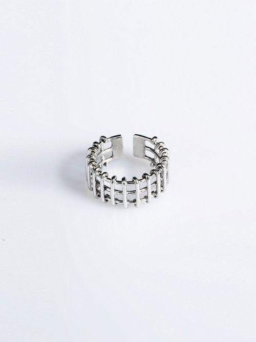 Mesh Ring - silver