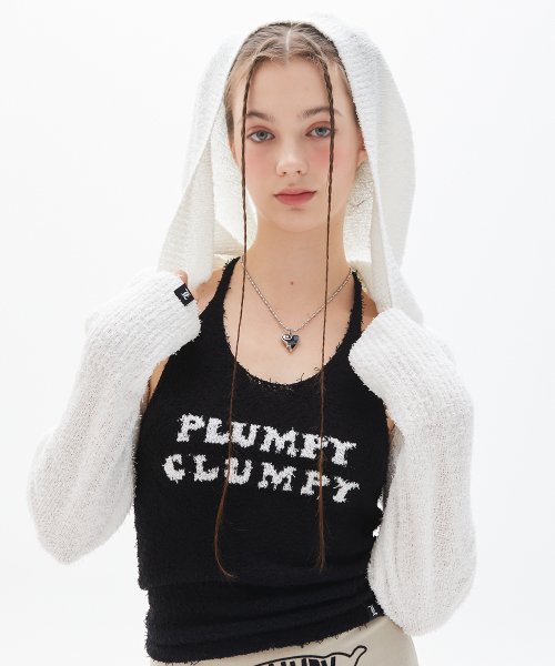 PY HOOD BOLERO(WHITE)