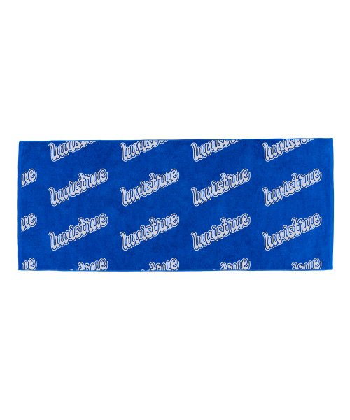 BE LOGO BEACH TOWEL(BLUE)