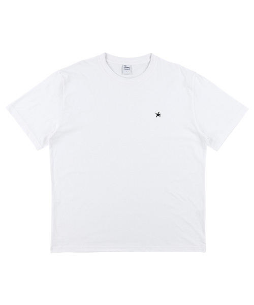 TCM starfish mini logo T (white)