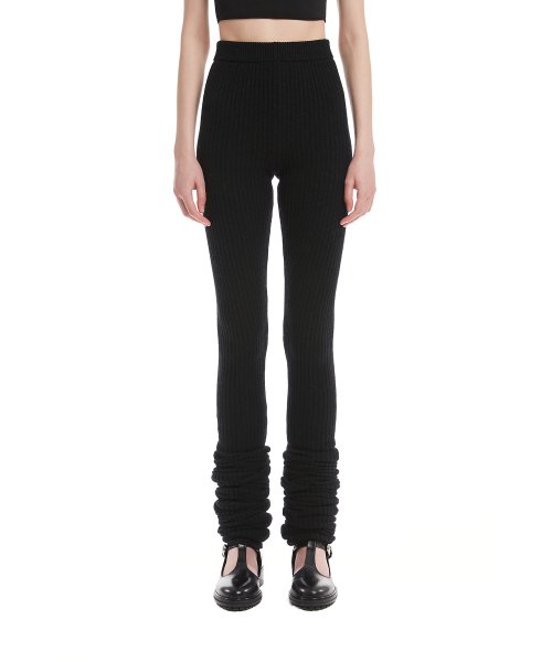 Black Knit Leggings