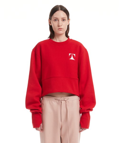 Red T Logo Sweatshirt