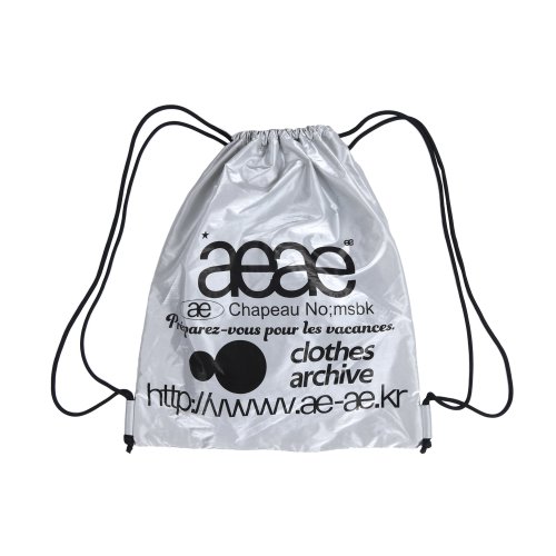 Web Logo Gym Sack -[SILVER]