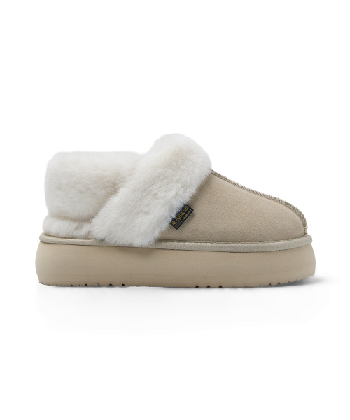 CLOUDY PLATFORM FUR SLINGBACKS - 6 colors