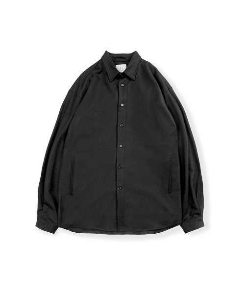 OVERSIZED SHIRT, BLACK