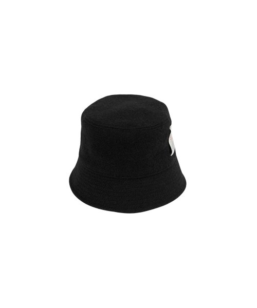 Harris Tweed Bucket Hat, Black