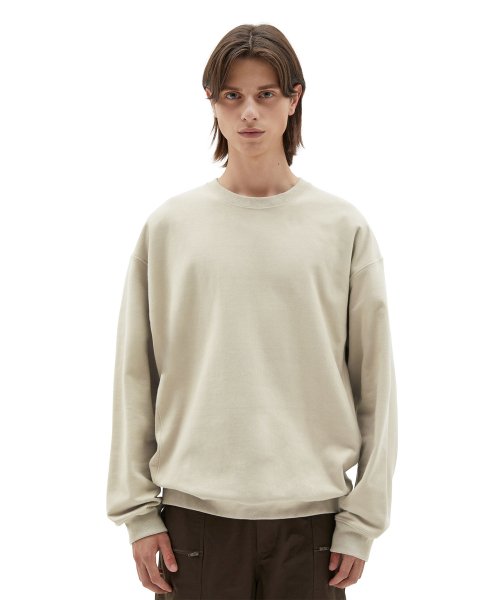 22fw Sweat Shirt, Light Beige