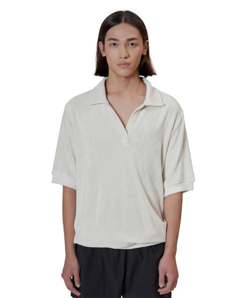 Terry Polo Shirt, Off White