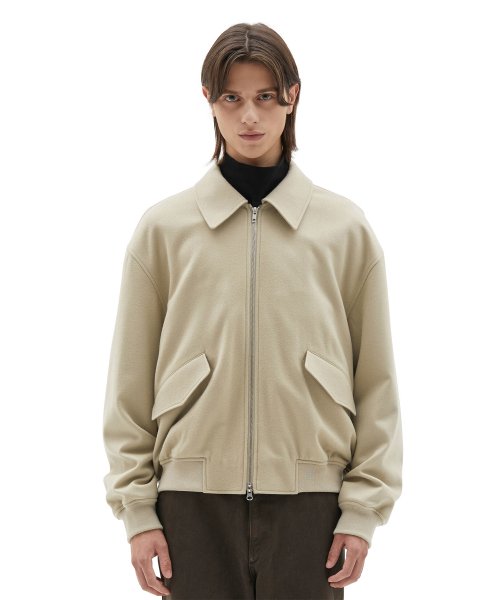 Flight Jacket, Light Beige