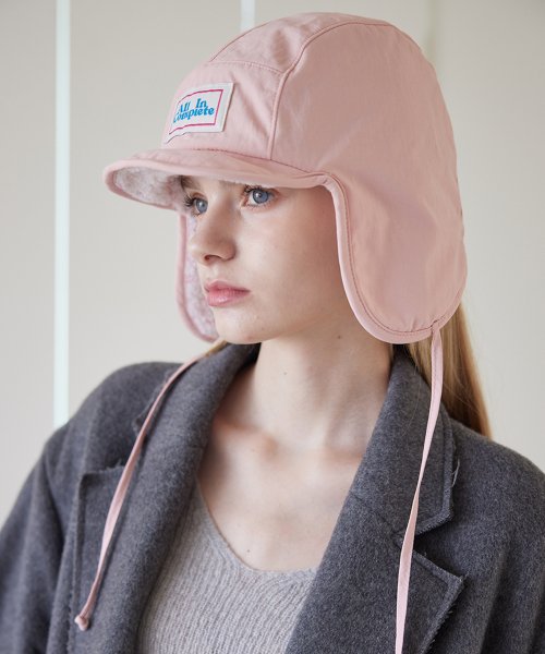 Sprinkle Teddy Reversible Trooper Hat (Pink)